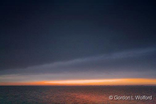 Looming Dawn Clouds_36824.jpg - Photographed along the Gulf coast near Port Lavaca, Texas, USA.